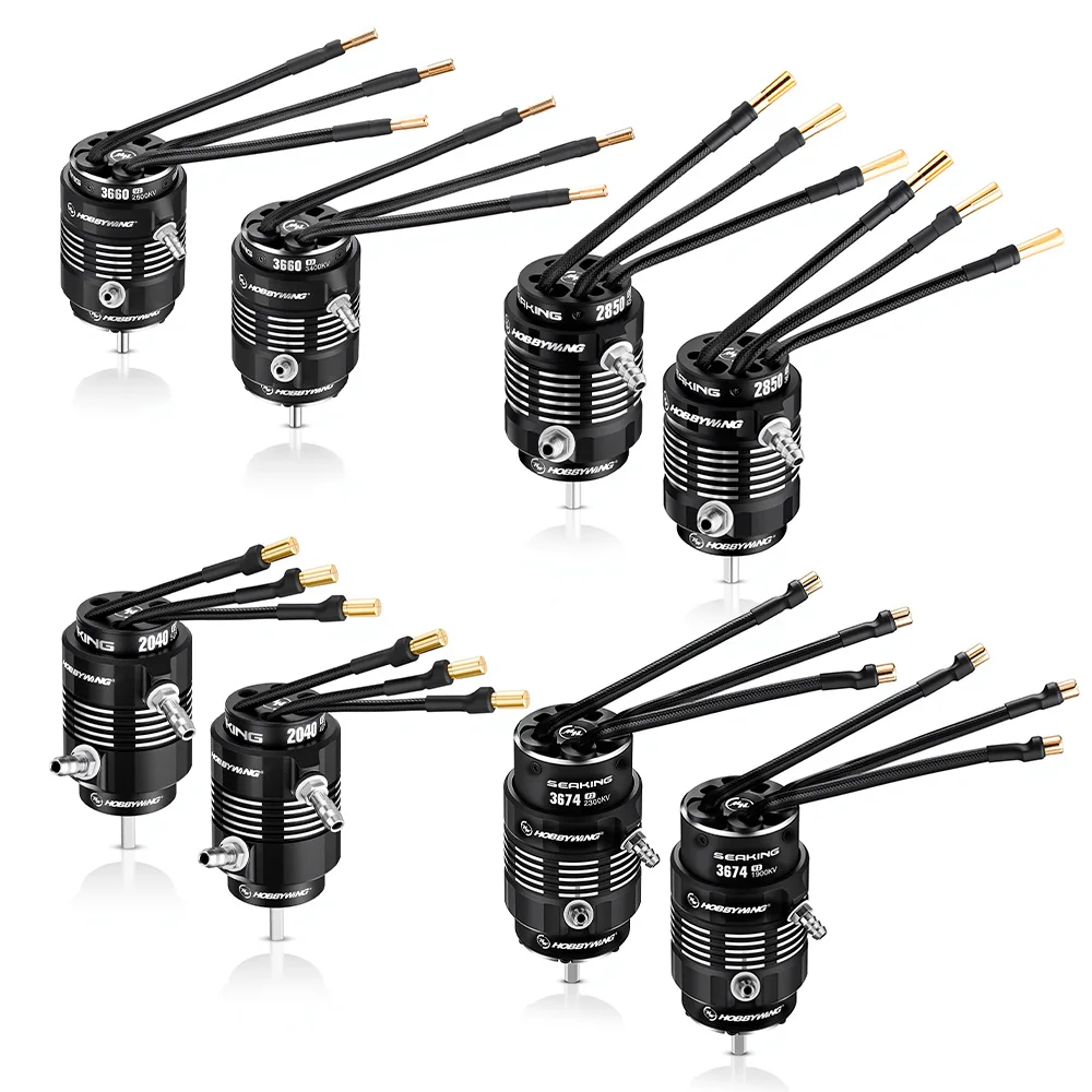 Moteur Brushless 3674 1900KV/2300KV pour Voiture RC 1/8 1/10