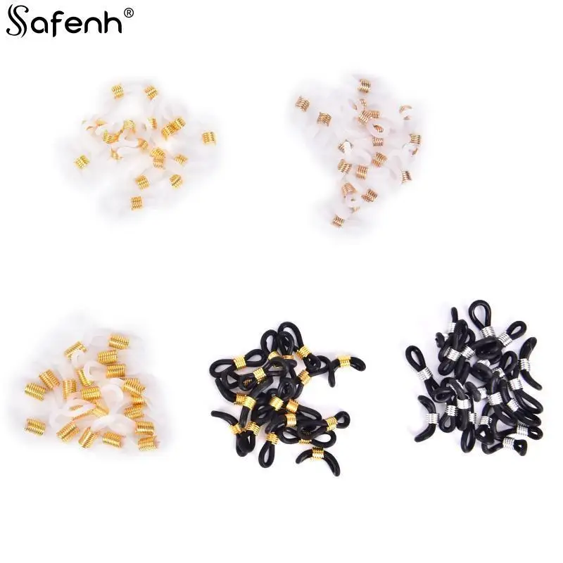 Glasses Straps Glasses Chain Glasses Retainer 20 40pcs Ear Hook Eyeglasses Spectacles Chain Retainer End Rope Sunglasses Cord Holder Strap End Loop Connector