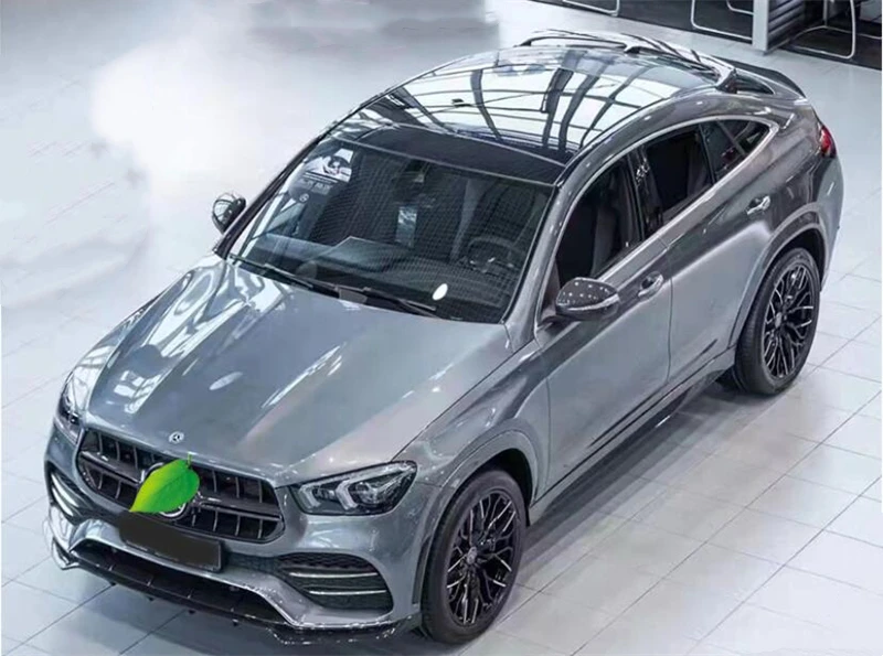 Real Carbon Fiber Spoiler For Mercedes Benz GLE Coupe W167 GLE350 450 53 63S 2020-2023 High Quality REAR WING TRUNK LIP SPOILERS - - Racext 43