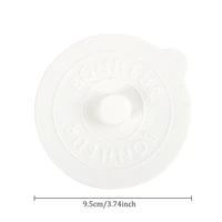 Silicon Dust Proof Lids Cup Lid Reusable Cute Sealing Suction Cup Mugs Cover Dustproof Leakproof Tea Coffee Lid Cup Accessories 6