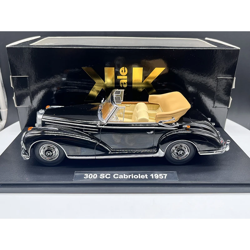 KK 1:18 Scale Diecast Alloy Benz 300 SC Cabriolet 1957 Toys Cars