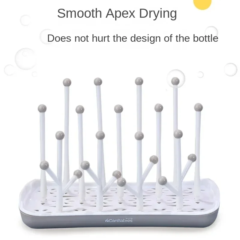 Baby Bottle Drying Rack Detachable Milk Bottle Stand Drying and Draining Rack for Baby Storage Portable Holder