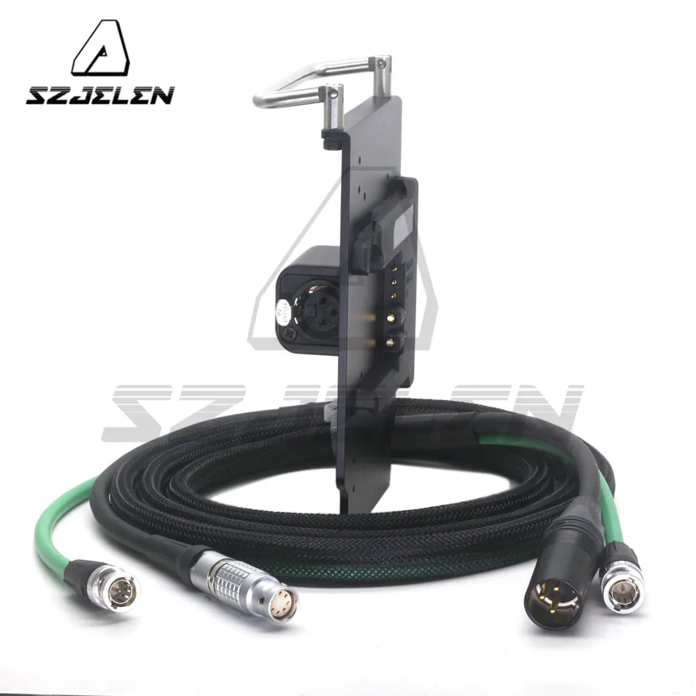 Arri/Red Camera Portatile B-Mount Installazione Scheda Batteria Xlr3 Pin Adattatore Di Alimentazione Femmina Arri S35/ V-Raptor Xl Separazione Aliment