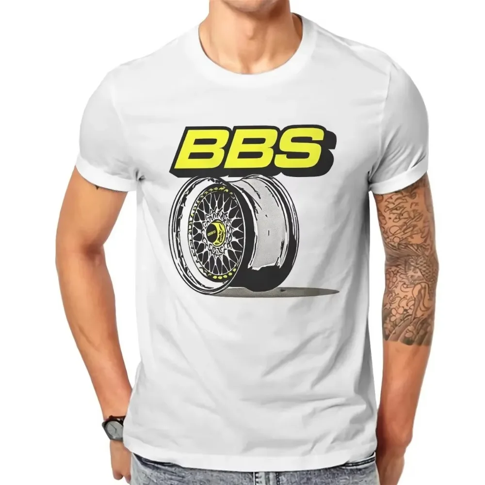 2025 Latest Bbs Racing T-shirt Men's Printed Cotton T-shirt Crewneck Short Sleeve Clothes Creative Summer T-shirt Top T-shirt 4