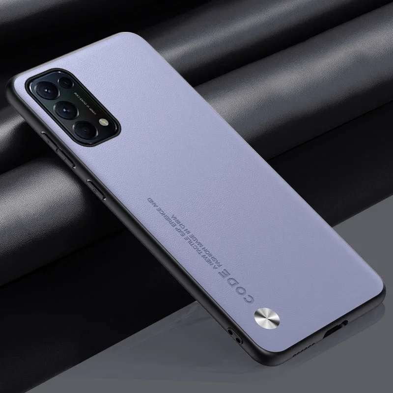 Luxury Leather Matte Silicone Protective Phone Case