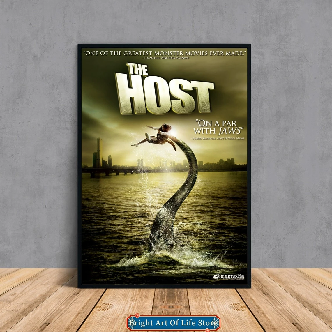 

The Host (2006) Classic Movie Poster Cover Photo Canvas Print Apartment Home Decor Wall Painting (Unframed)
