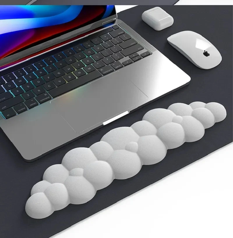 Ergonômico Laika Espuma Gaming Teclado Pad Antiderrapante Wrist Pad Suporte de Memória Office Mouse Pad Nuvem Gradiente - Imagem 5