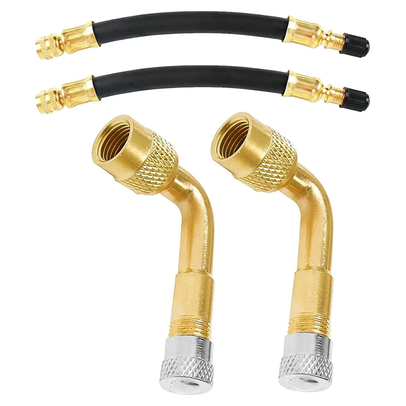 

Удлинитель клапана автомобильной шины, 90 градусов, насадка на клапан с 180 мм удлинительной трубкой клапана для автомобилей и мотоциклов