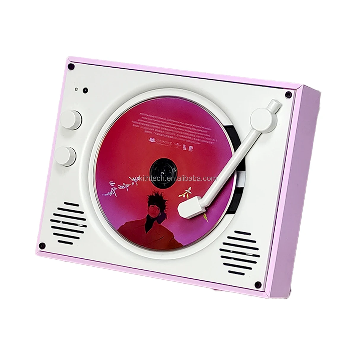 가정용 DJ 하이파이 카세트 원격, 무선 DCD VCD 턴테이블, 레코드 회전 디스플레이, 휴대용 레트로 USB 외부 CD 플레이어, 2000mAh