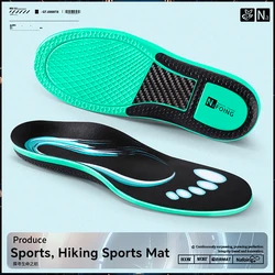 Enhanced Carbon Plate Arch Support Sport Insoles - Breathable Shock - Absorbing Shoe Pads - EU41 - 42 (Carbon plate insoles)