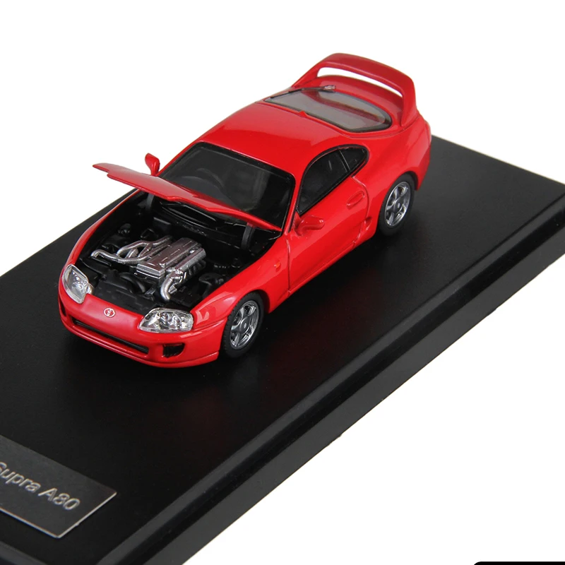 1/64 Toyota Supra スープラ A90 ポケモン ピカチュウ Tomica No.22 GR Supra GT4 EVO Box