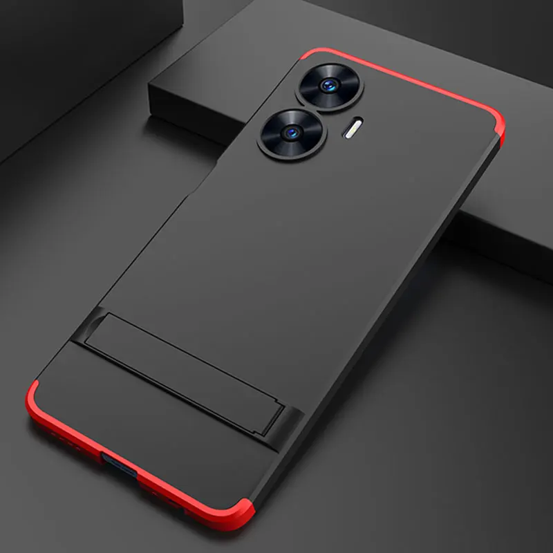 SEAHAI Cover Per Realme C55, Glassato Traslucido Dura PC Protettiva