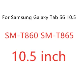 Premium 9H Tempered Glass Screen Protector - HD Clear Film (Tab S6 10.5 inch)