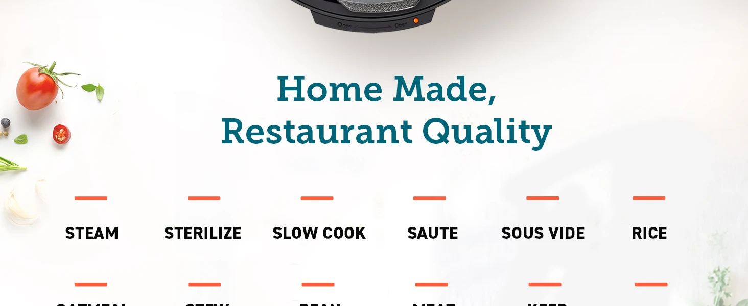 home made, restaurant quality