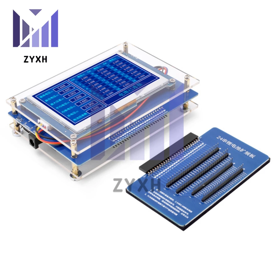 

Li-ion Battery Voltage Detector For BMS 1S-24S 3S 7S 10S 13S 16S 17S 20S 21S Lithium 18650 Battery Packs Repair Tester