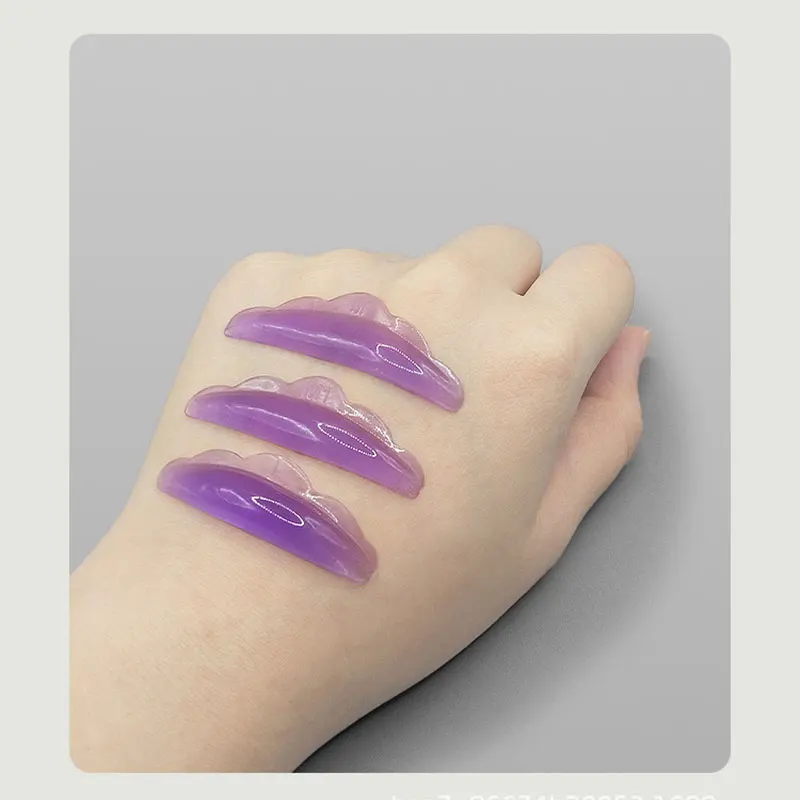 Soft Silicone Eyelash Perm Pad 5Pairs Makeup Tool