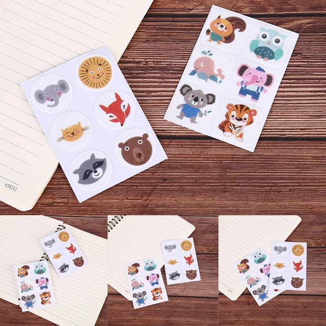 60/120/180/240/300Pcs Szúnyogtaszító Foltok Matricák Újrafelhasználható Természetes Növény Gyerekeknek - Image 4