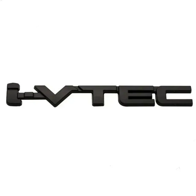 3D Metal Car Letters Trunk Emblem Badge Decal I VTEC Sticker For Honda City Civic Accord Jazz CRV IVTEC I-VTEC Accessories
