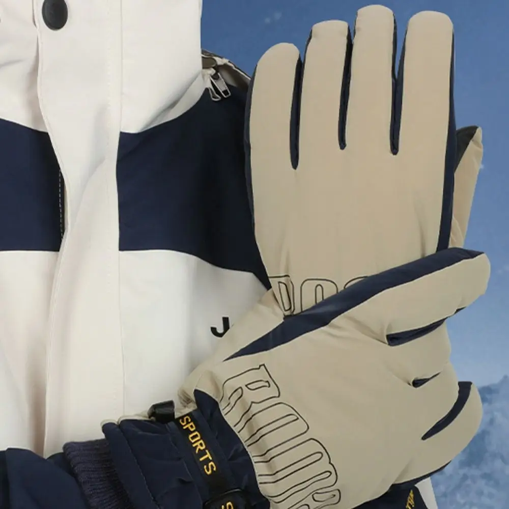 

Mountain Bike Waterproof Warm Gloves Windproof Snow Prevention Gloves