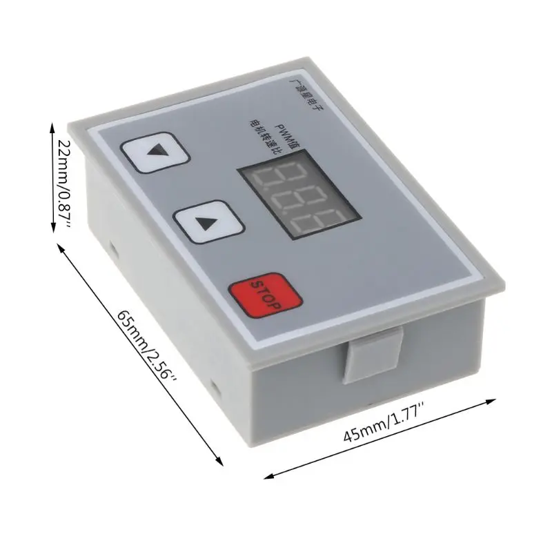 652F DC12V-24V 5A 120W PWM DC 모터 속도 제어 거버너 디지털 디스플레이 0 100% 모터 속도 컨트롤러 무단 조절