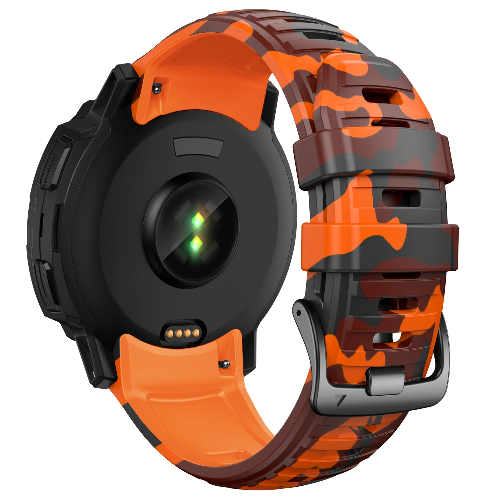 ANBEST 26 mm Armband für Garmin Instinct 2X Solar-Silikonband für Instinct 2X Solar Tactical Edition Ersatzarmband – Detail 19