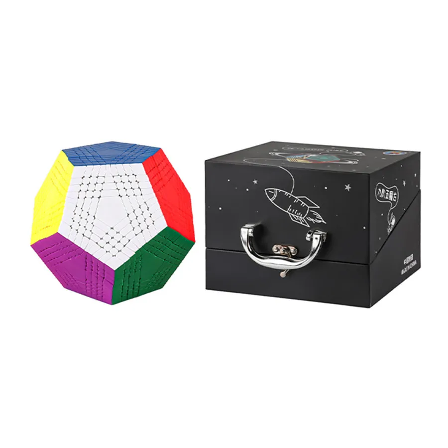 Shengshou 9x9 Megaminx Magic Cube 9x9 Megaminxeds Professional Cubo Magico Puzzle Toy For Children Kids Gift Toy 6