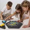 Hot! Geometry Chain Chess Puzzle Triangle Chess Desktop Game Rubber Band Training Family Interaction Exercise Thinking Toys Gift 3