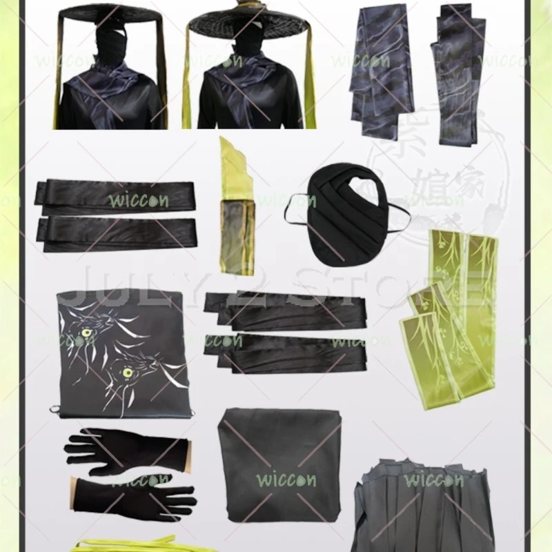 Limbus Company Zilu Cos Ordinary Black Spike Seedling Anime