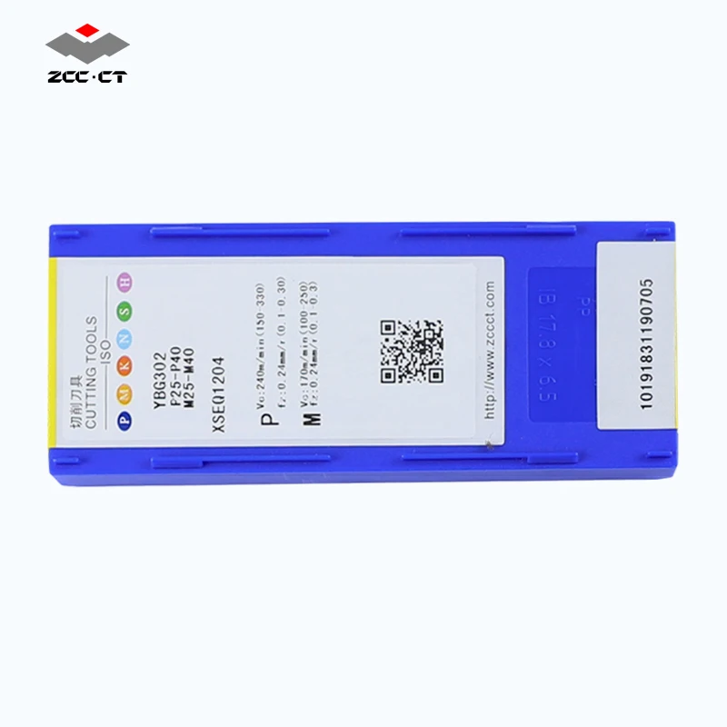 ZCC.CT XSEQ1202 XSEQ1203 XSEQ12T3 XSEQ1204 XSEQ12T4 YBG302 Carbide