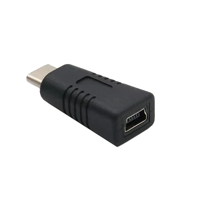 Compact Anti-Corrosion Adapter: Mini USB Female to Type C Male Phone Converter