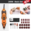 HILDA 200W Engraver Electric Drill Engraving Dremel Rotary Tool Machine New Style Variable Speed Mini Drill Power Tools 1