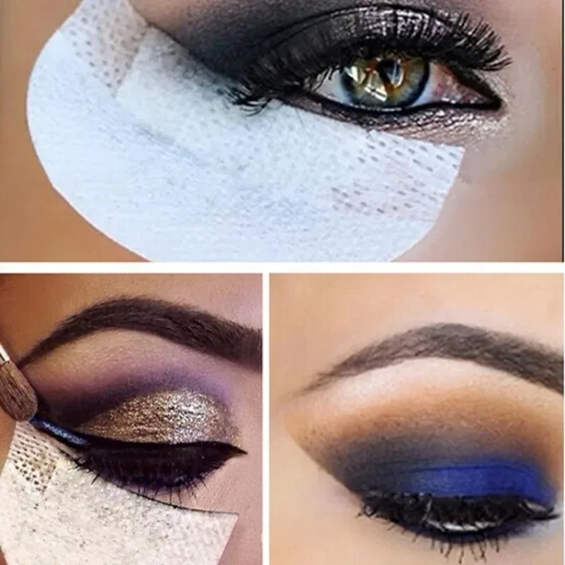20/50PCS Makeup Stickers Eye Makeup Stencils Disposable Eyeshadow Stickers Eyeliner Shield