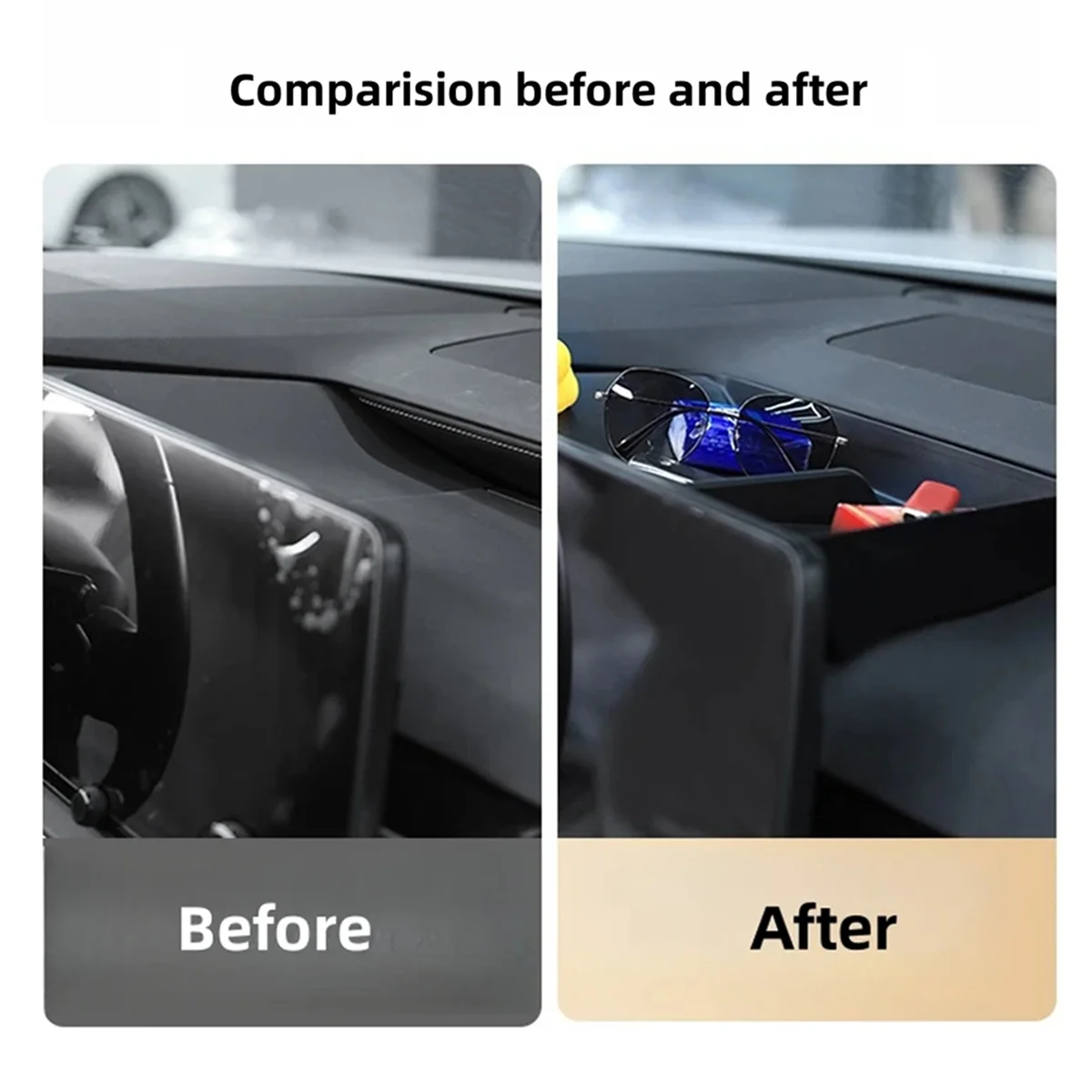 Center Console Dash Tray Dashboard Organizer Storage Box For Lexus RX RX350 Rx350h Rx450h Rx500h