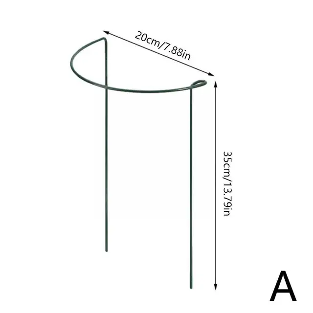 Növényi Hegymászó Keret Vaskerti Támogató Halom Szőlő Virágkert Dekoráció Beltéri Clematis Cserepes - Image 6