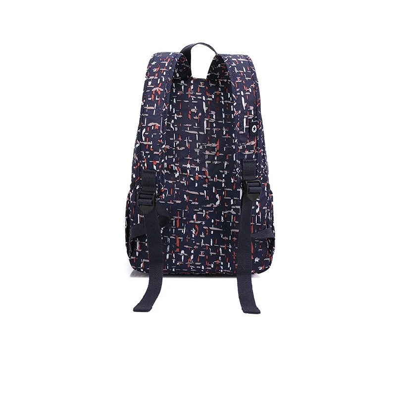 TEGAOTE High Quality New Nylon Flower Pattern Fashion Casual A4 Girl Boy Women Men School Backpack Lightweight Travel Bag M1318 3