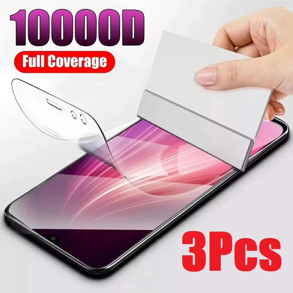 Premium Hydrogel Screen Protector Set - 3 Pack