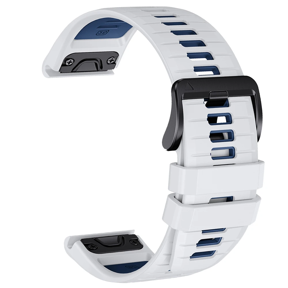 QuickFit Non-Slip Sports Silicone Watch Strap, 22/26mm