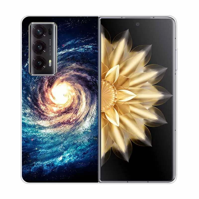 Enhanced Clear Print Hard Case with Wolf and Lion Design