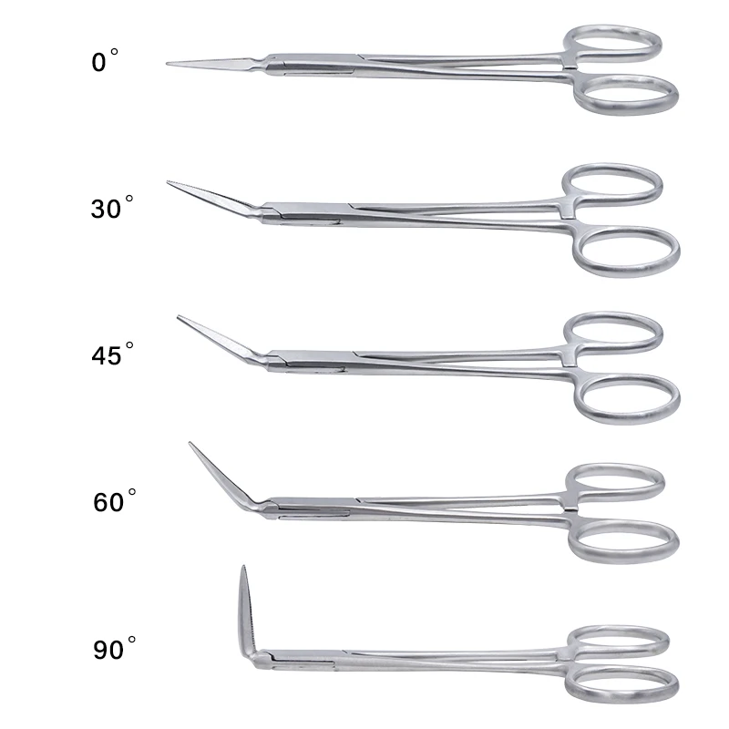 

1pc Dental Tooth Residual Root Forceps 0/30/45/60/90 Degree Plier Surgical Scissors Minimally Invasive Extraction Tweezer Wisdom
