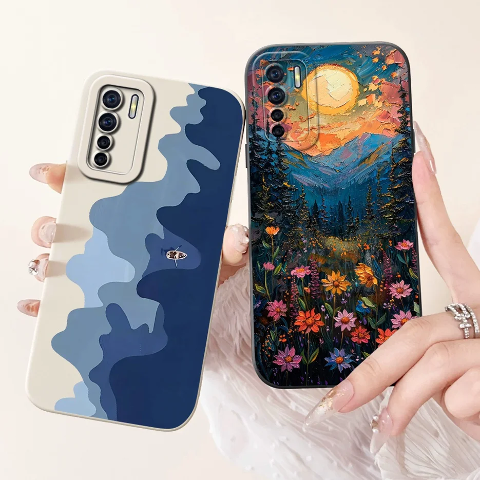 Luxury Candy Painted Soft TPU Phone Case - Premium Cover