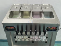 7 flavors high quality table top ice cream machine soft /soft serve ice cream machine/acai ice cream machine 1