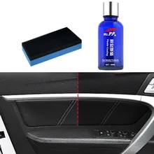

1pc New 30ml Plastic Parts Retreading Agent Wax Instrument Panel Auto Interior Auto Plastic Renovated Coating Car Light Cleaner