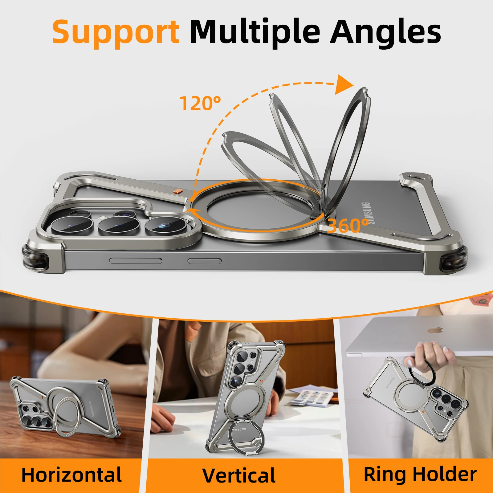 Oatsbasf لهاتف سامسونج جالاكسي S26 الترا حافظة معد...