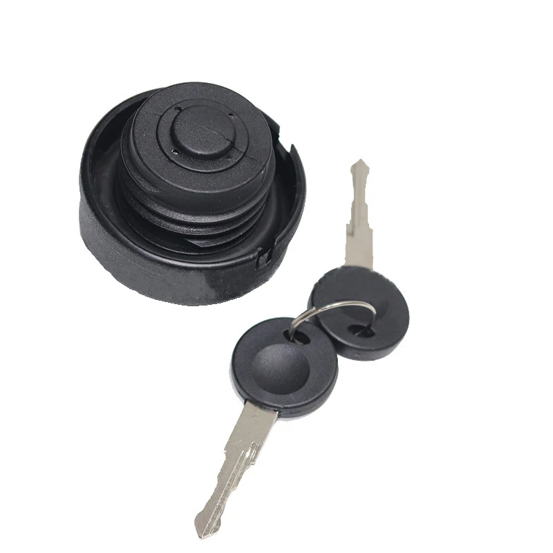 Fuel Tank Cap Oil Fuel Cap Fuel Petrol Locking Tank Filler Cap W/2 Keys For VW Audi Citroen Peugeot Ford Mondeo Fusion 191201551 Car Styling Locking Tank