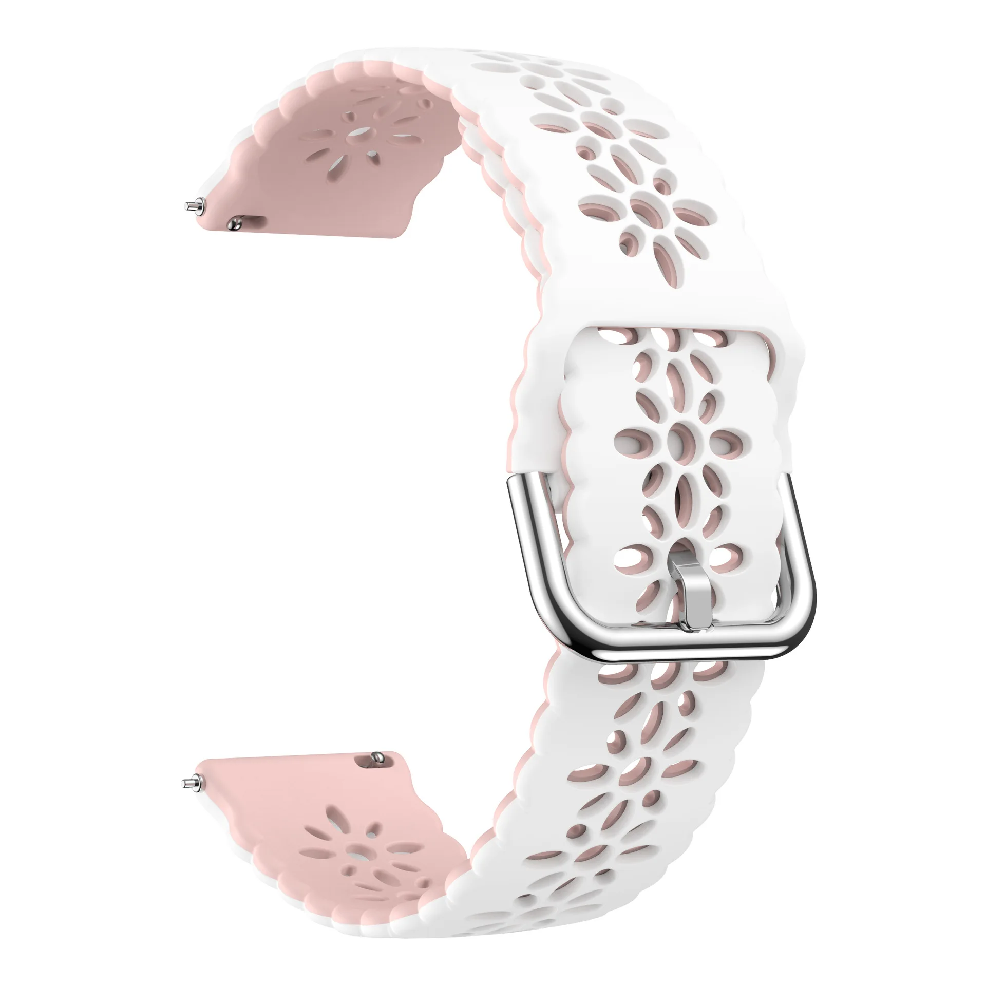 Durable Silicone Watch Band - 20mm/22mm, Multiple Colors