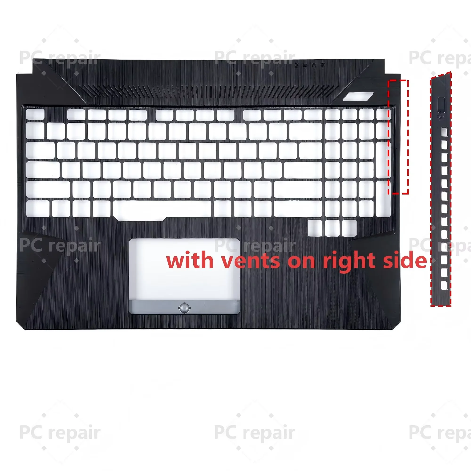 Durable 15.6 Protective Laptop Back Cover/Bezel/Hinges