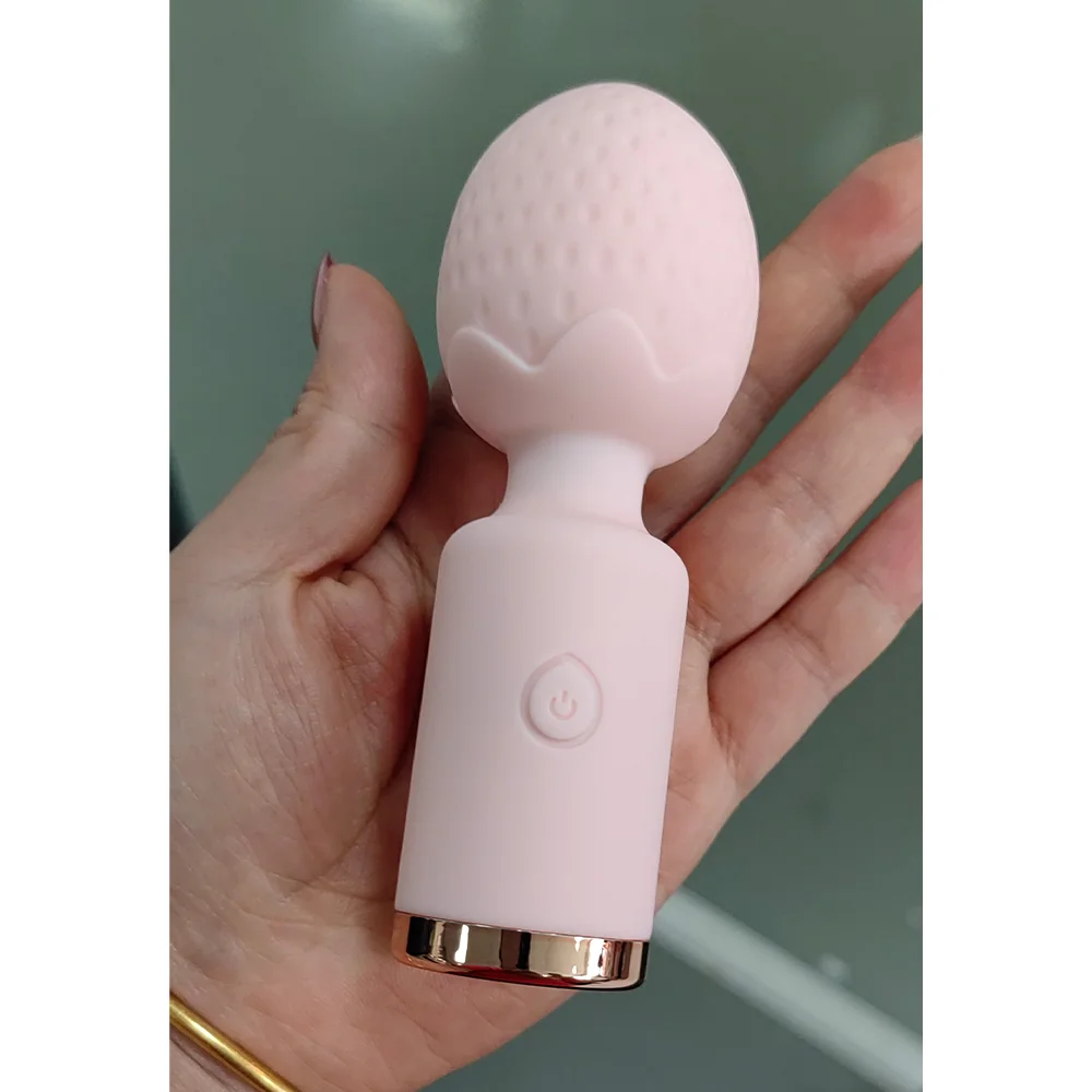 Mini strawberry shaped female masturbator clitoral stimulator massage vibration G-spot sex toy for women adult products