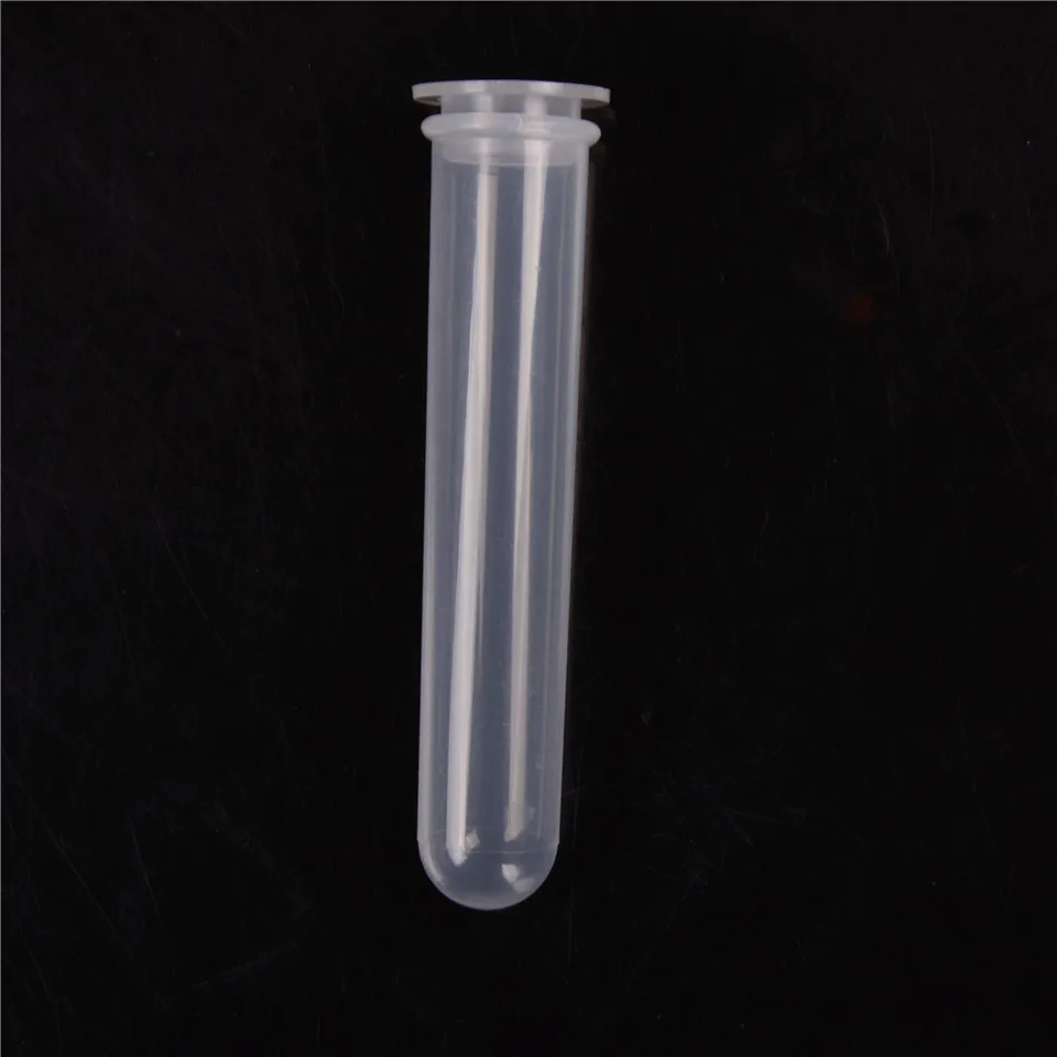 50 Pezzi Di Provetta In Plastica Trasparente Per Centrifuga, Un&agrave; Di Gestione, Coperchio Del Contenore Per Campioni Di Laboratorio, Cancelleria Scolastica, 1,5 Ml
