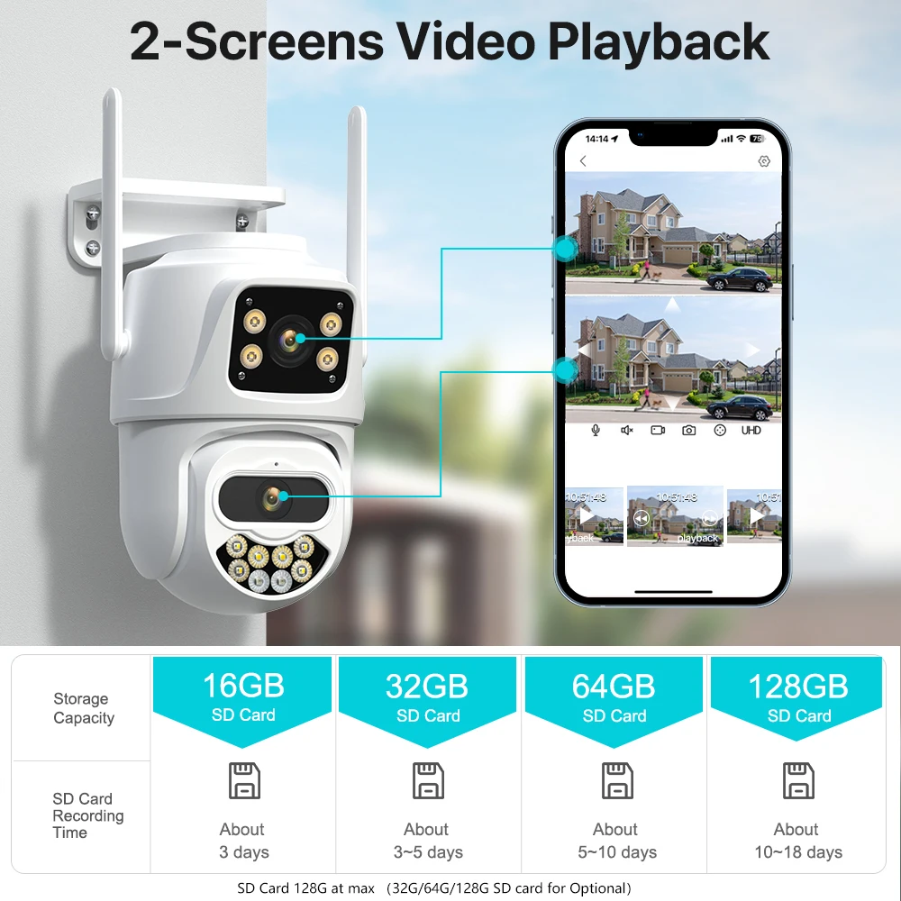 ߿  IP ī޶,  ũ, ڵ ,  ȣ, 2K  , iCsee, 4K, 9MP, HD, PTZ ī޶ 