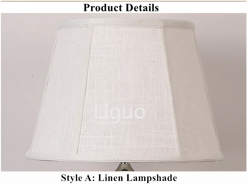 Description Picture 4 of itemChinese rural green flower&bird ceramic Table Lamps traditional Dimmer/Touch switch fabric E27 LED lamp for bedside&foyer MF046